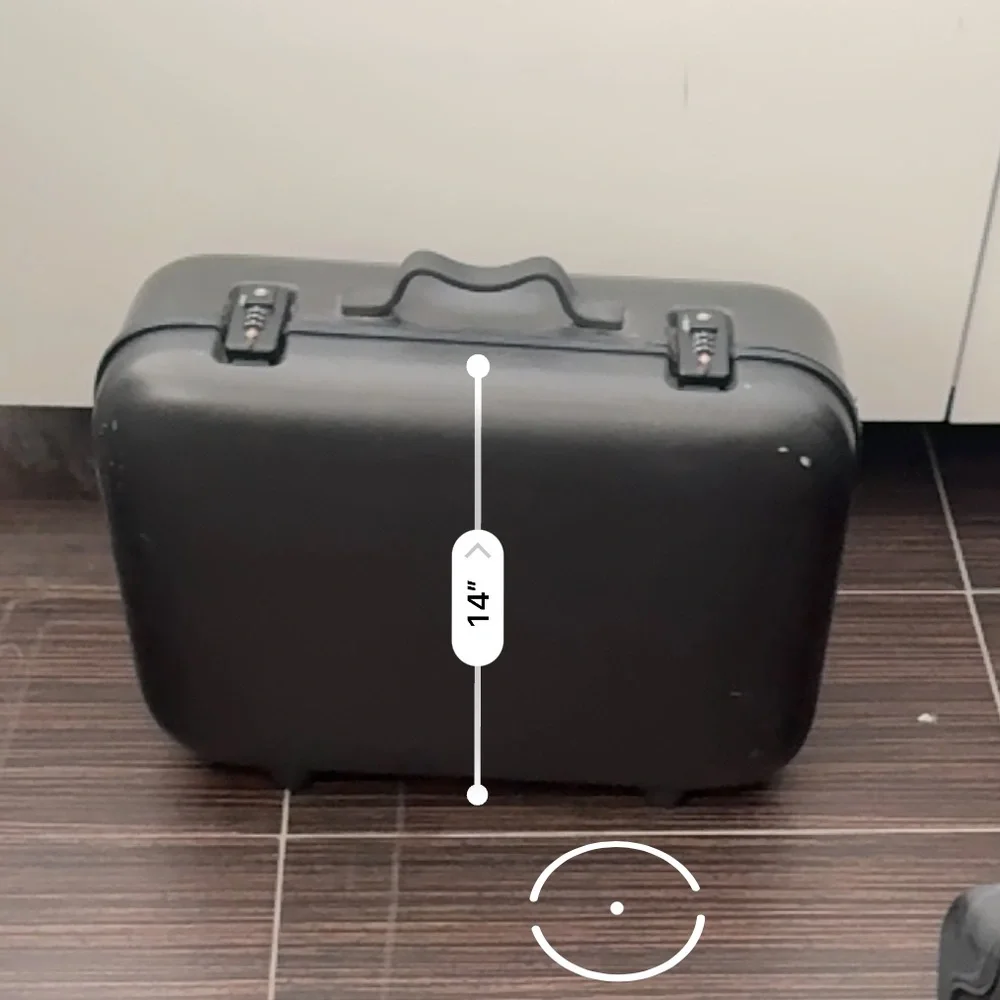 Globe-Trotter Carbon Fiber Hard Shell Carry Case Briefcase in Black